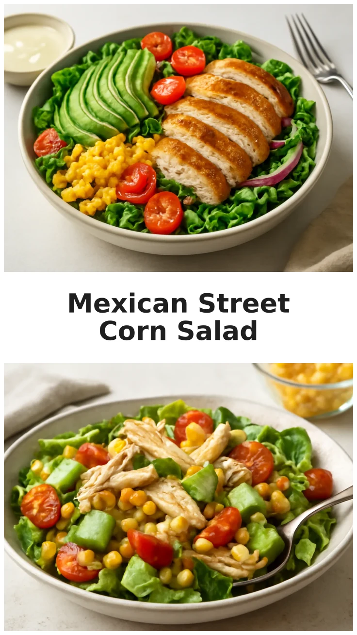 Zesty Mexican Street Corn Chicken Salad for Healthy Lunches 3 Zesty Mexican Street Corn Chicken Salad for Healthy Lunches