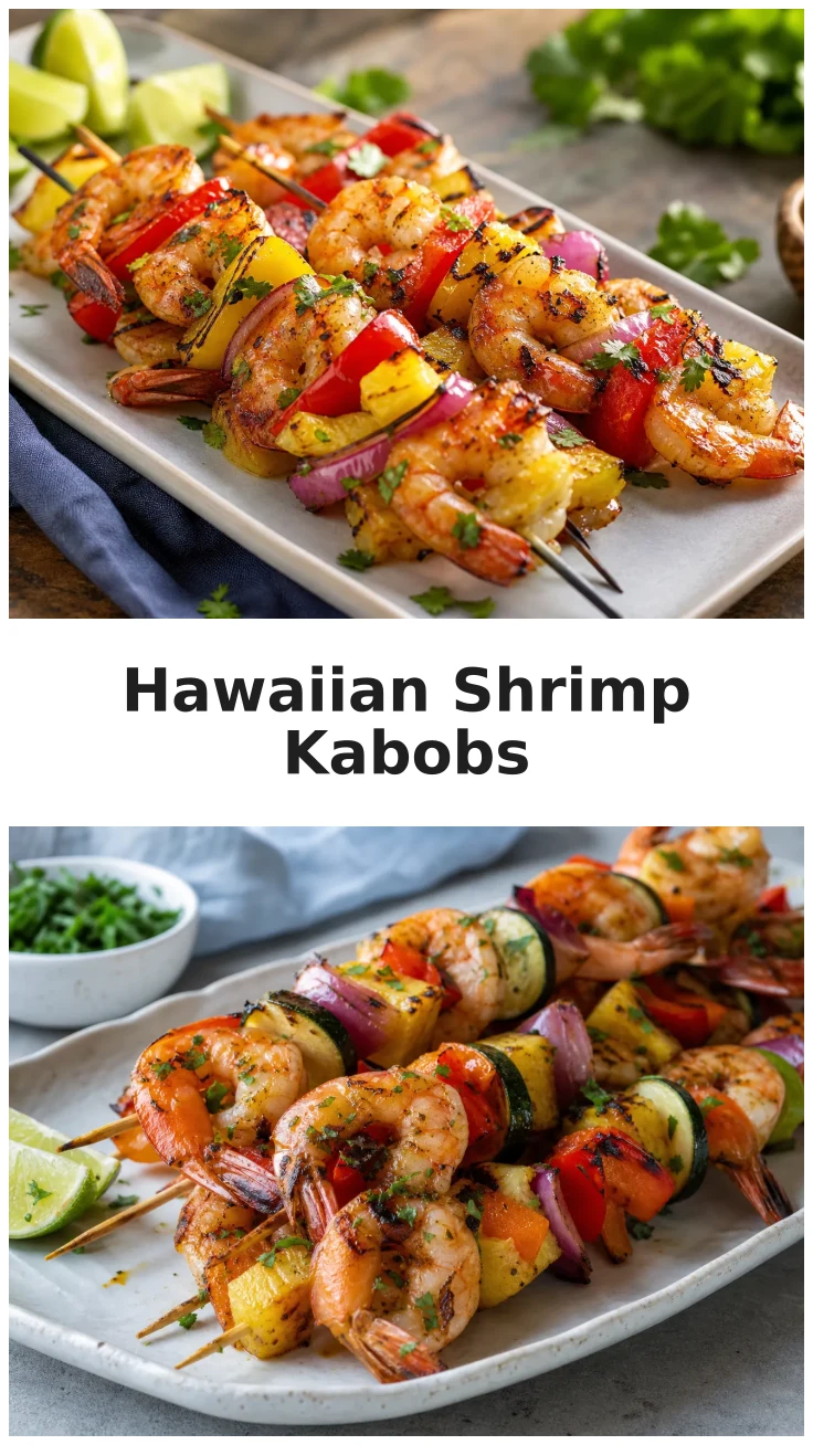 Sweet Hawaiian Shrimp Kabobs for Tropical Cookouts 3 Sweet Hawaiian Shrimp Kabobs for Tropical Cookouts