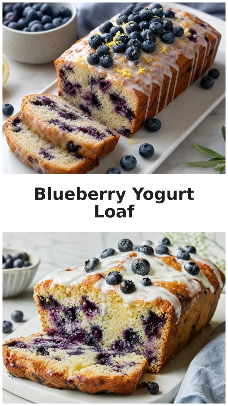 Quick Blueberry Yogurt Loaf Cake for Busy Weeknights Quick Blueberry Yogurt Loaf Cake for Busy Weeknights