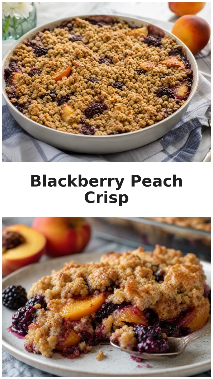 Gluten Free Blackberry Peach Crisp for Healthy Baking Days Gluten Free Blackberry Peach Crisp for Healthy Baking Days