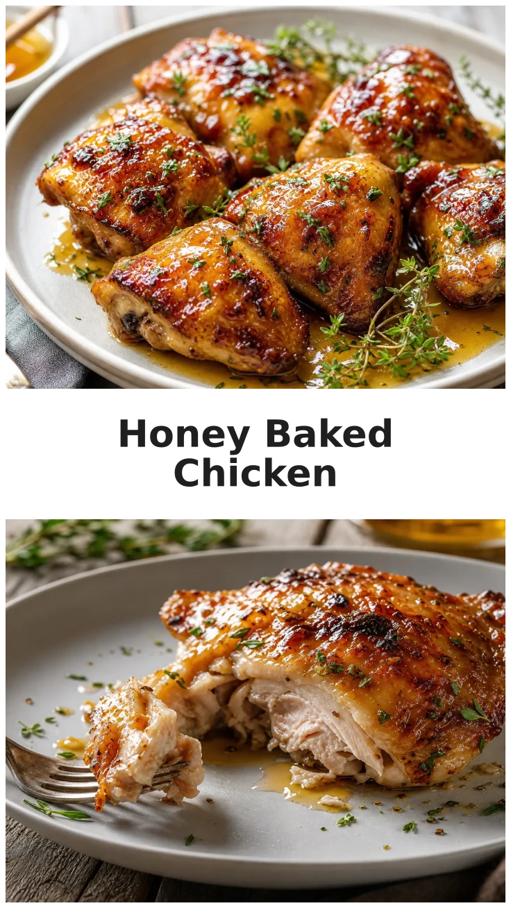 Quick Honey Baked Chicken Thighs for Busy Nights Quick Honey Baked Chicken Thighs for Busy Nights