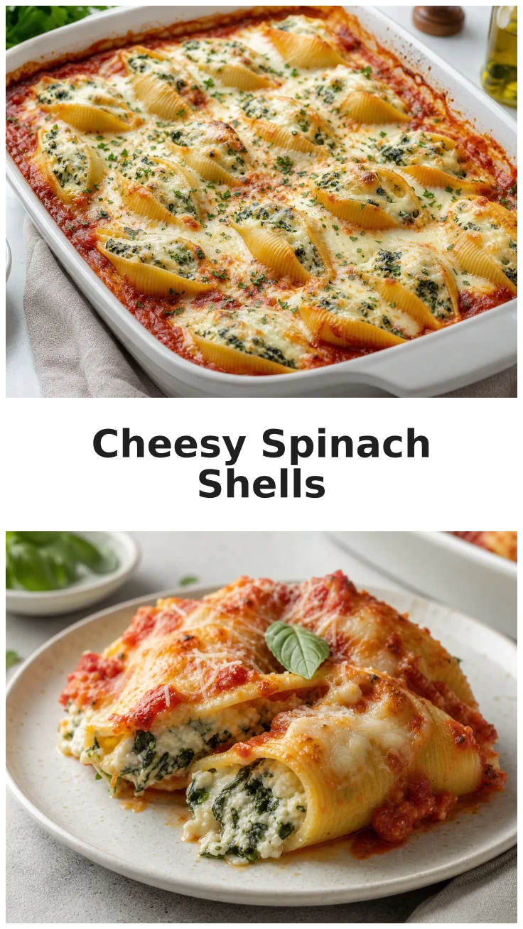 Cheesy Ricotta Spinach Stuffed Shells Recipe for Family Dinner