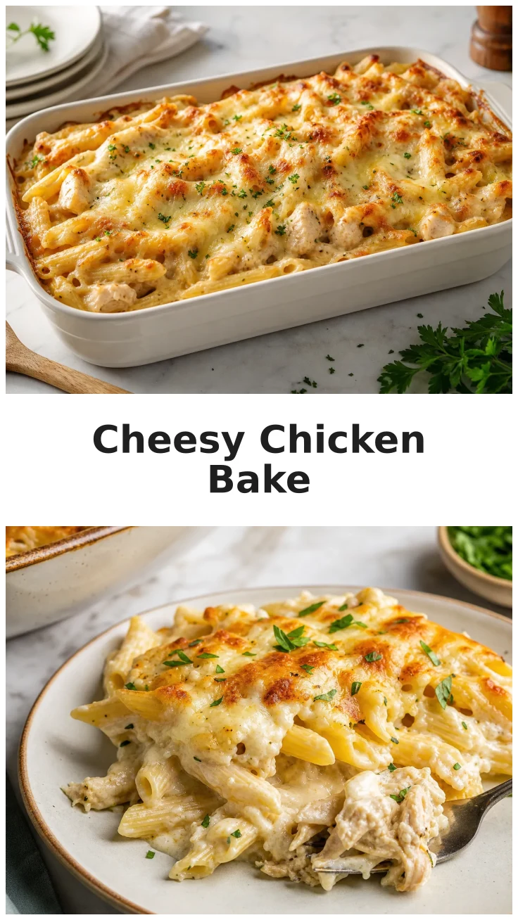 Cheesy Chicken Penne Bake for Cozy Family Dinners Cheesy Chicken Penne Bake for Cozy Family Dinners