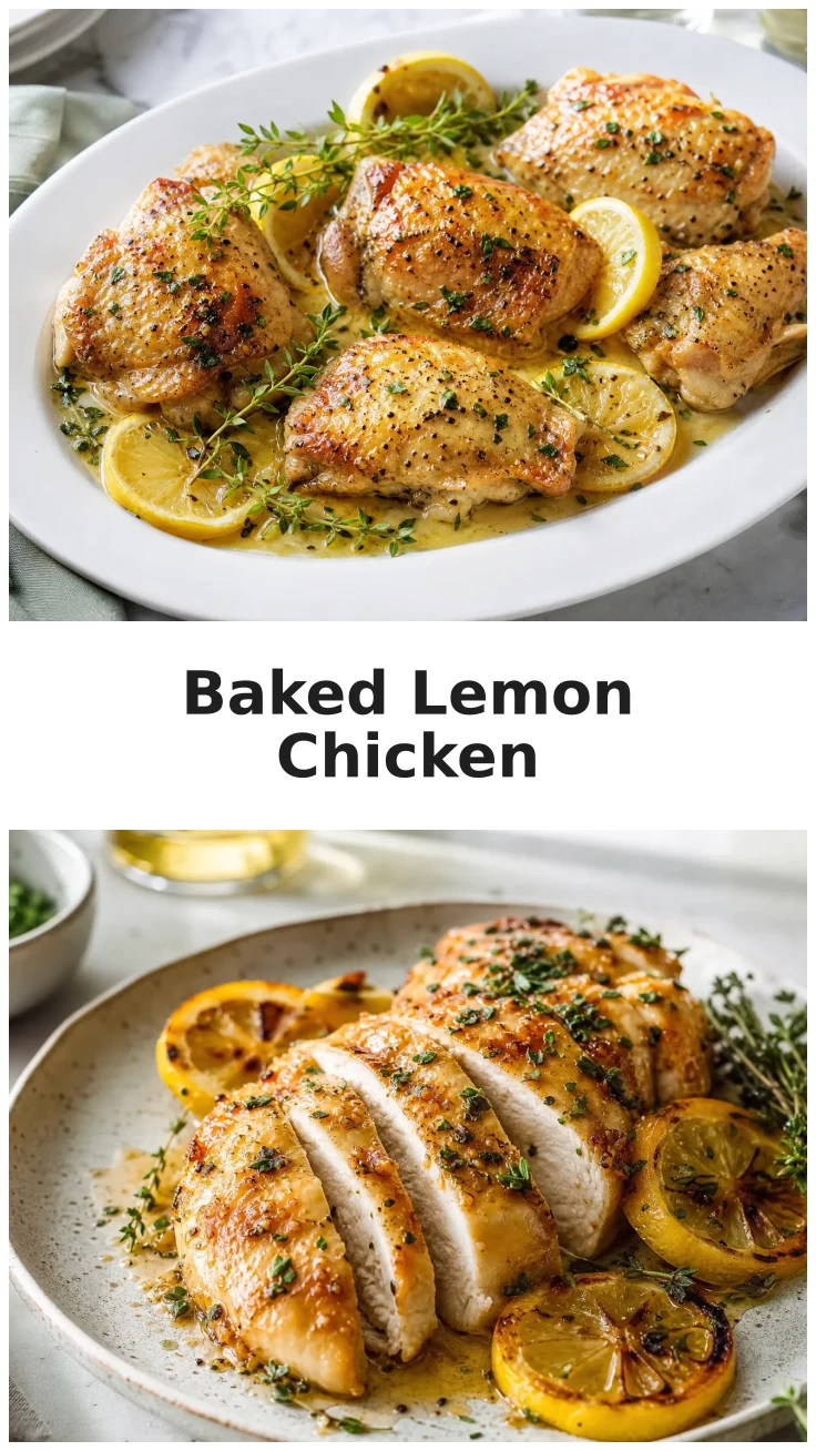 Easy Baked Lemon Chicken for Busy Weeknights Easy Baked Lemon Chicken for Busy Weeknights
