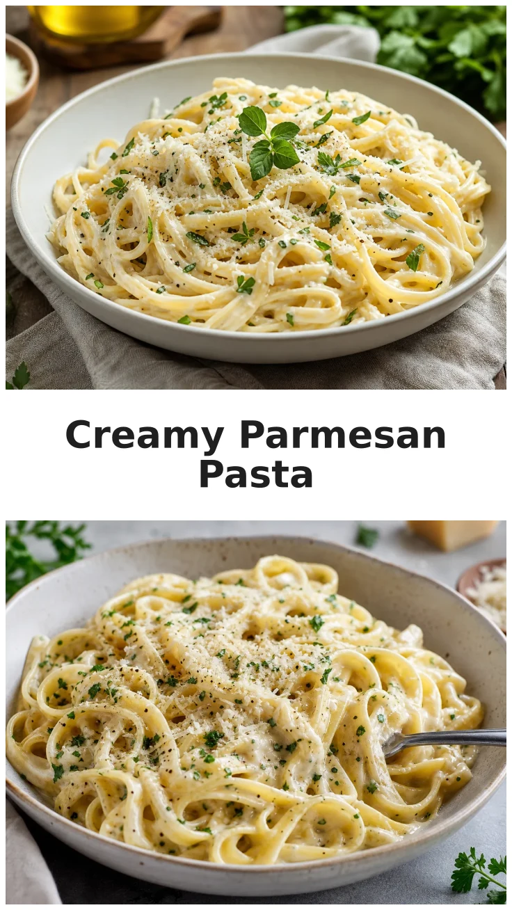 Creamy Parmesan Herb Pasta for Cozy Family Dinners Creamy Parmesan Herb Pasta for Cozy Family Dinners
