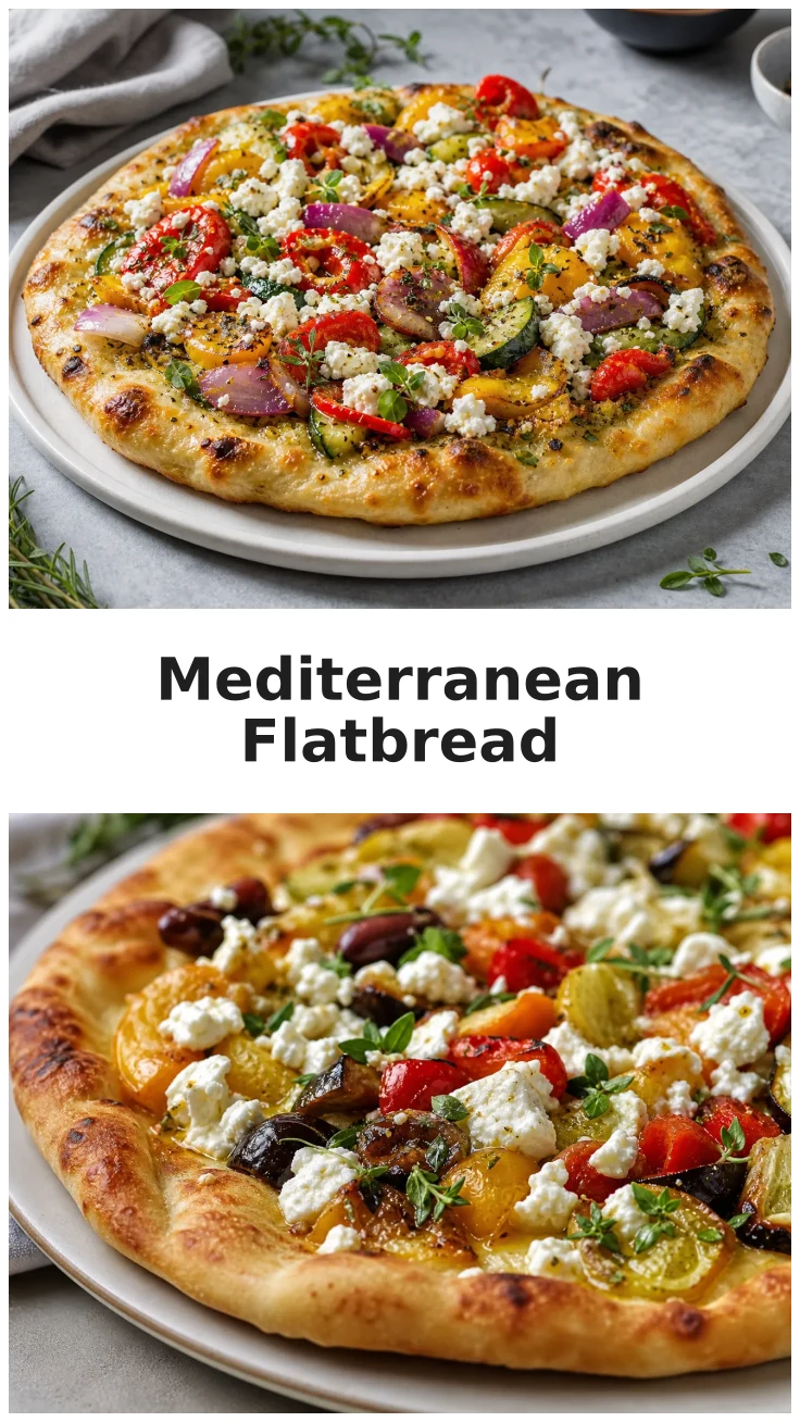 Delicious Fresh Mediterranean Flatbread Recipe for Easy Dinners Delicious Fresh Mediterranean Flatbread Recipe for Easy Dinners