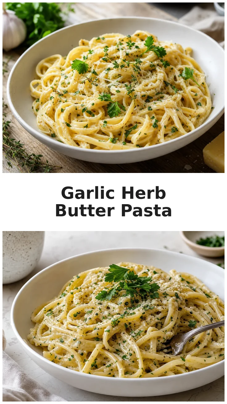 Easy Garlic Herb Butter Pasta Recipe for Quick Dinners Easy Garlic Herb Butter Pasta Recipe for Quick Dinners