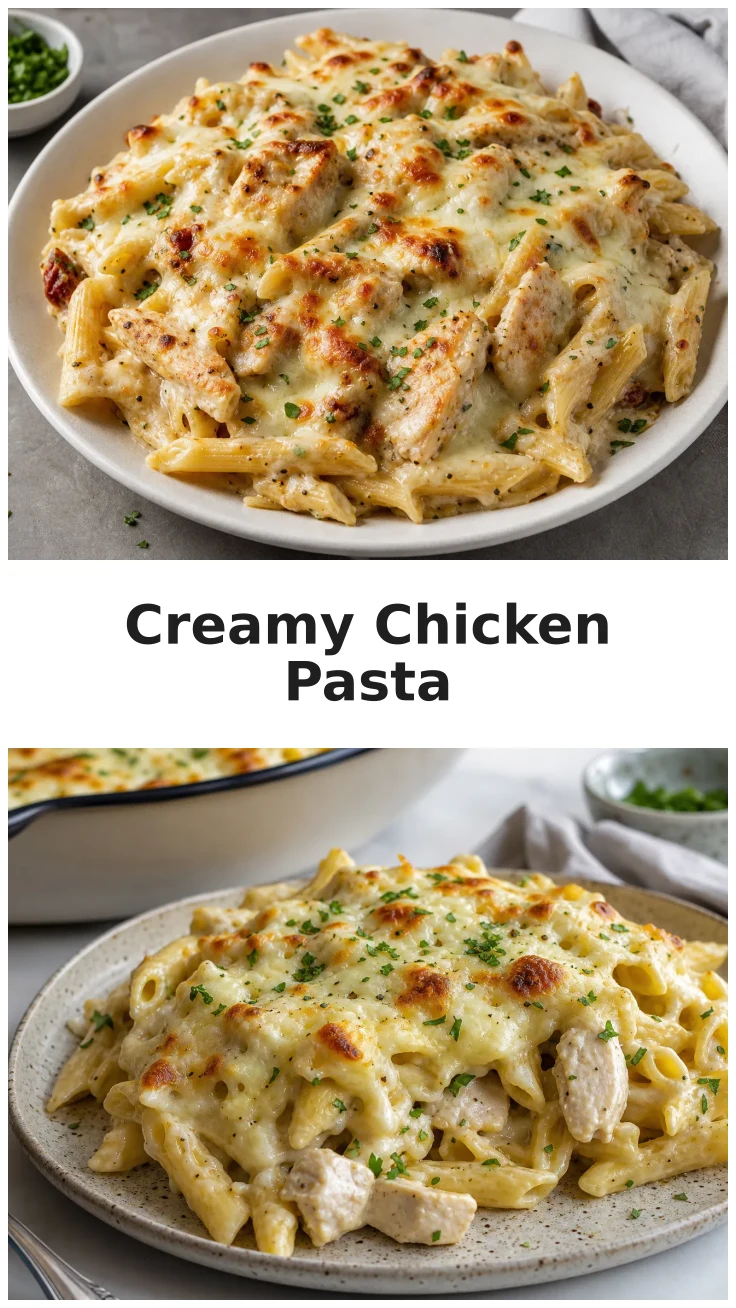 Creamy Chicken Parmesan Pasta for a Cozy Dinner Creamy Chicken Parmesan Pasta for a Cozy Dinner