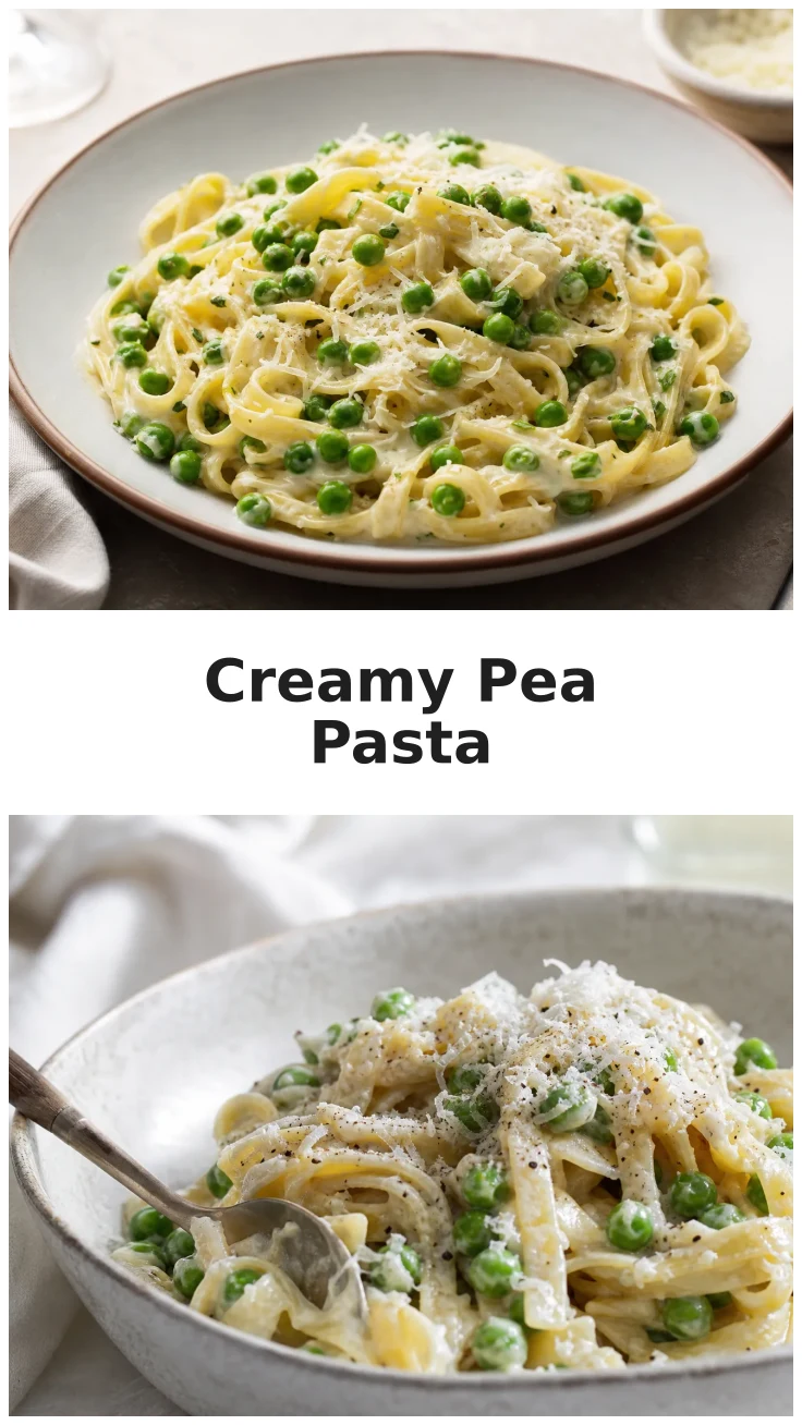 One Pot Parmesan Pea Pasta for Easy Weeknight Dinners One Pot Parmesan Pea Pasta for Easy Weeknight Dinners
