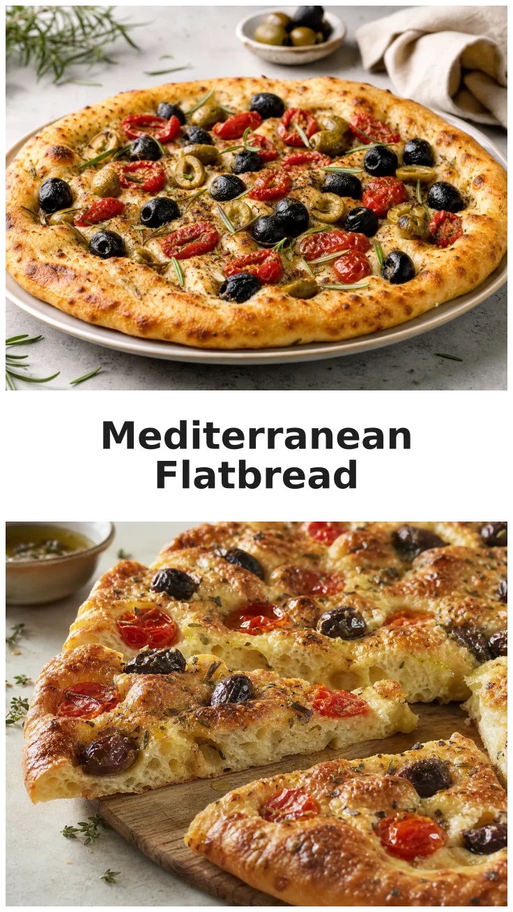 Golden Homemade Mediterranean Flatbread Recipe for Your Table Golden Homemade Mediterranean Flatbread Recipe for Your Table