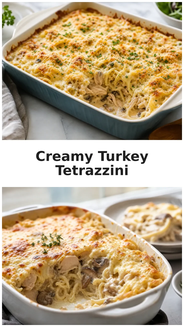 Creamy Turkey Tetrazzini for Cozy Gatherings Creamy Turkey Tetrazzini for Cozy Gatherings