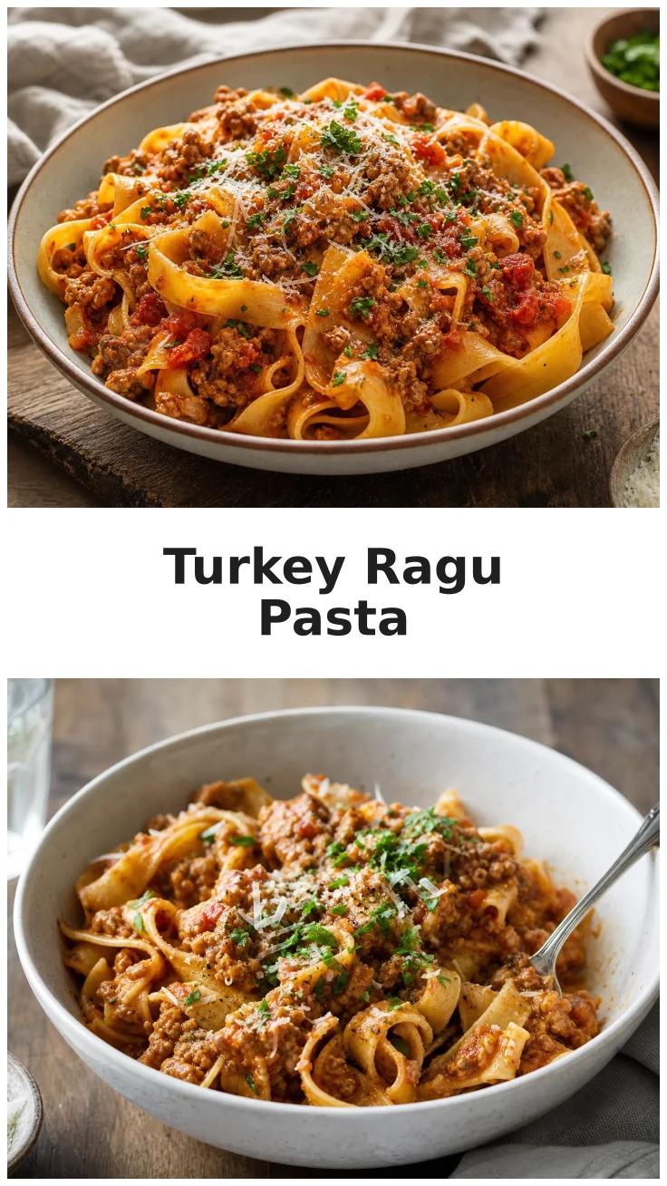 Rich Turkey Ragu Pasta for Cozy Family Dinners Rich Turkey Ragu Pasta for Cozy Family Dinners