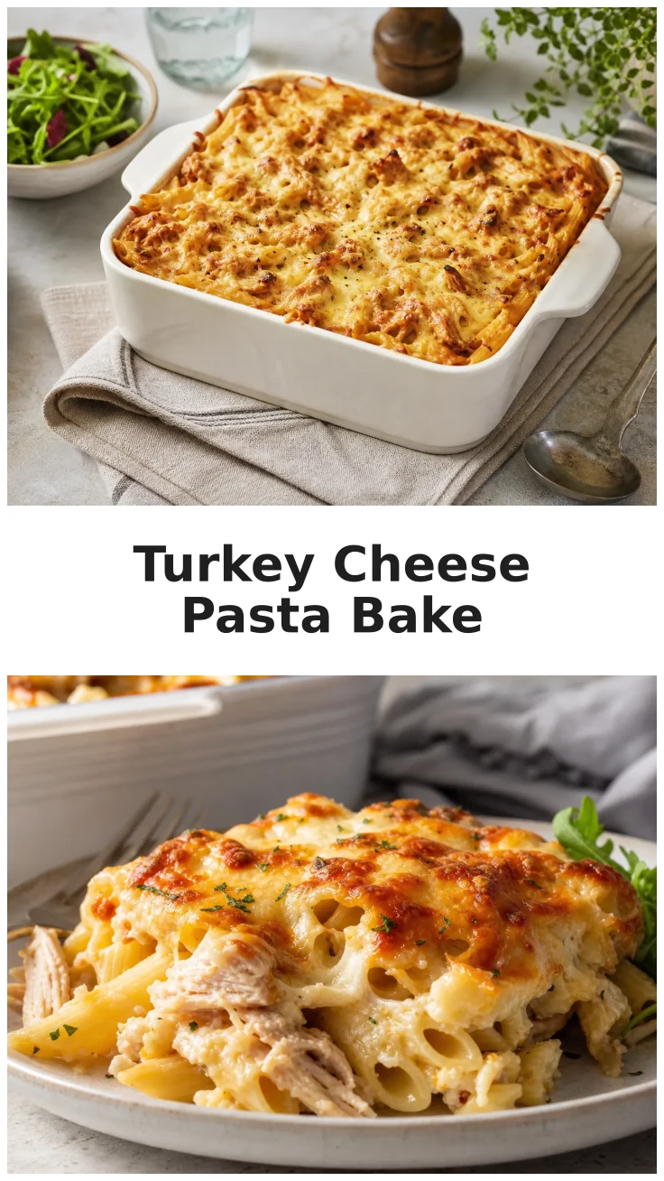 Golden Turkey Cheese Pasta Bake Recipe for Cozy Nights Golden Turkey Cheese Pasta Bake Recipe for Cozy Nights