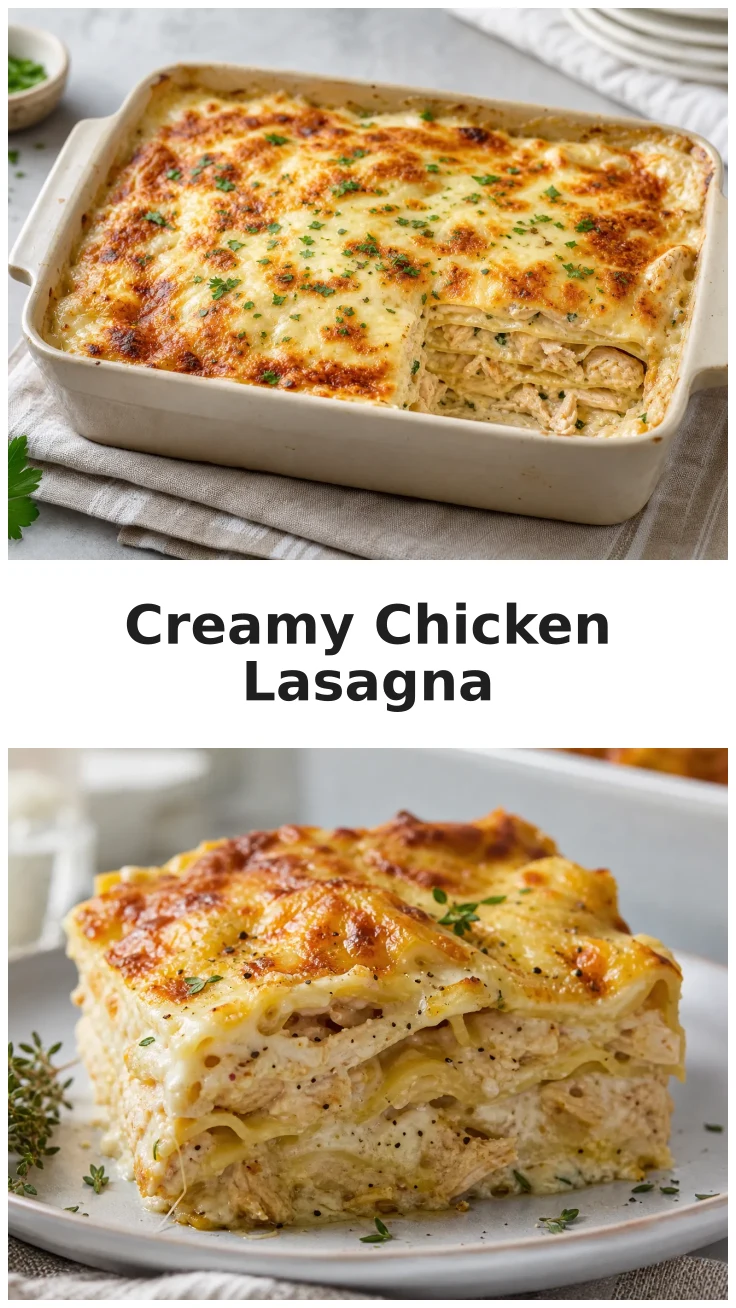 Creamy Chicken Lasagna Recipe for Cozy Gatherings Creamy Chicken Lasagna Recipe for Cozy Gatherings