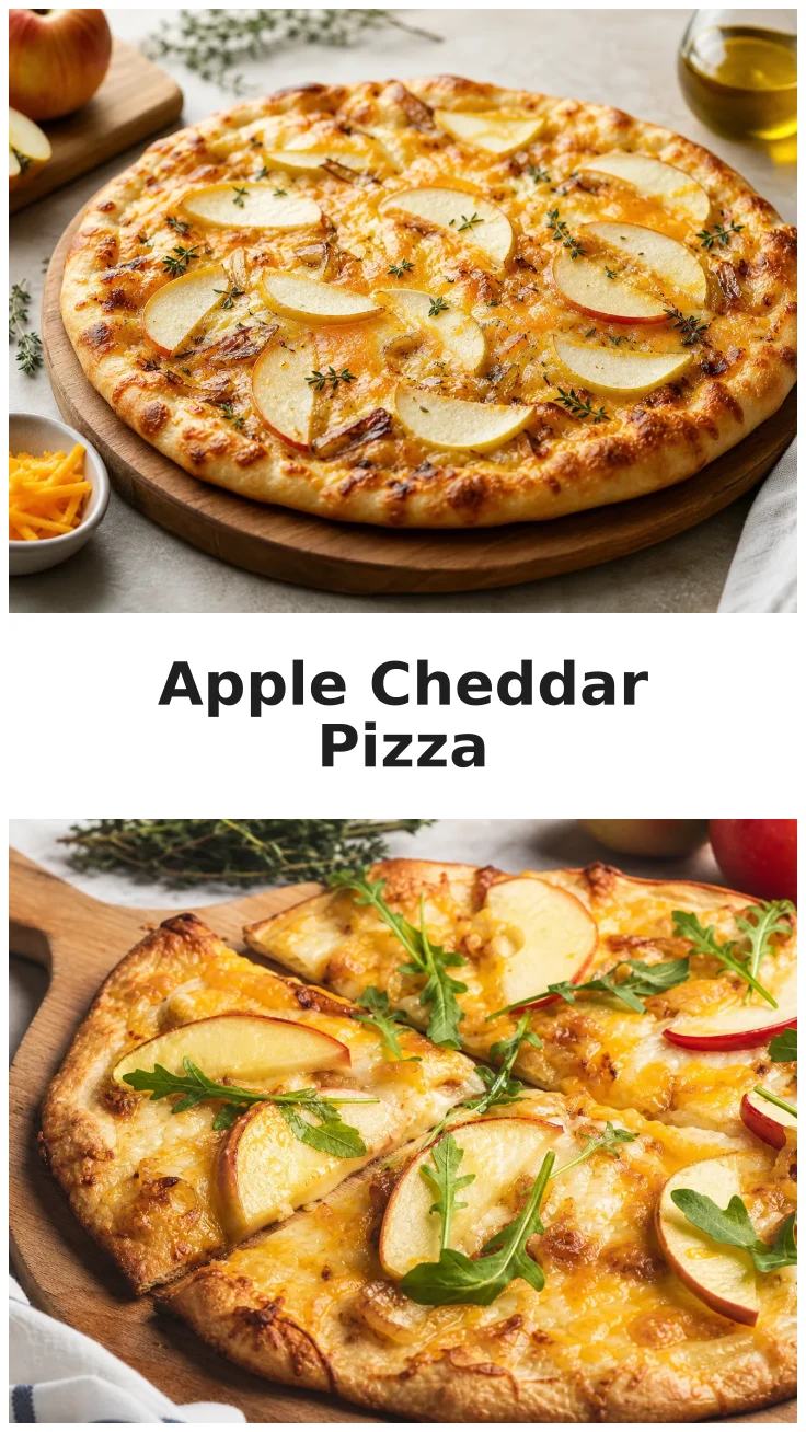 Golden Apple Cheddar Pizza for Cozy Dinners Golden Apple Cheddar Pizza for Cozy Dinners