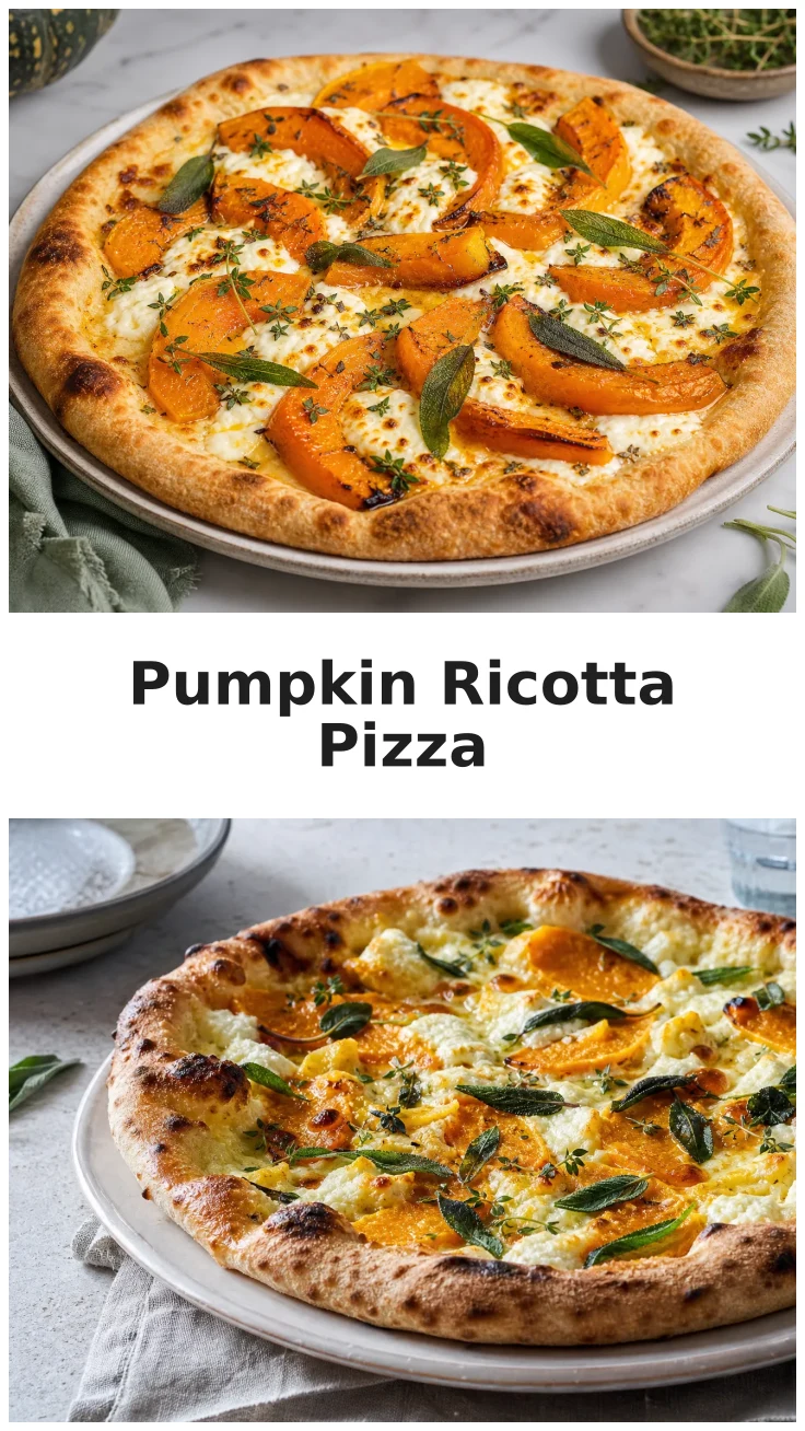 Creamy Pumpkin Ricotta Pizza for Fall Gatherings