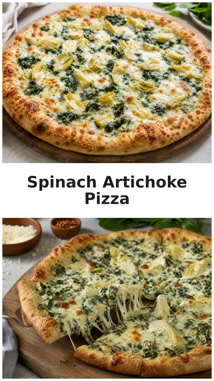 Creamy Spinach Artichoke Pizza Recipe for Your Next Gathering Creamy Spinach Artichoke Pizza Recipe for Your Next Gathering