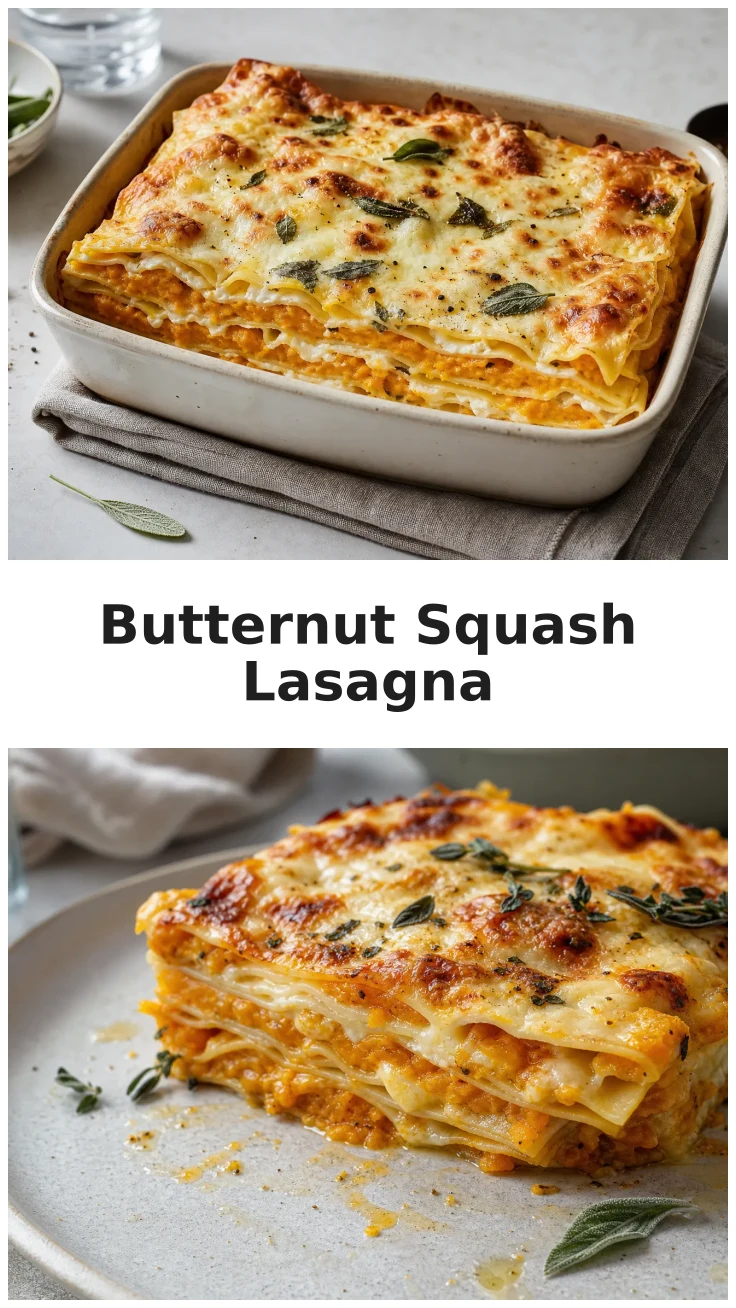 Creamy Butternut Squash Lasagna Recipe for Cozy Nights Creamy Butternut Squash Lasagna Recipe for Cozy Nights